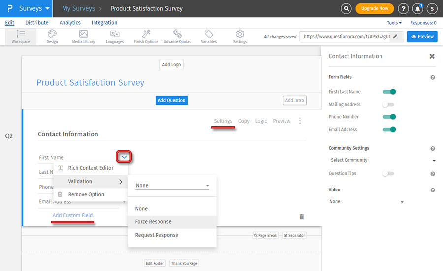 Survey Software Help Image